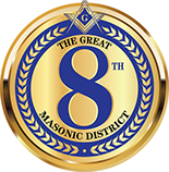 Emblem of the Great 8th Masonic District
